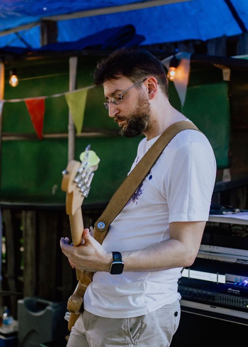 Guitar close-up